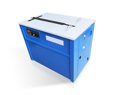 너비 6-15mm 자동 포장 기계 핸드 헤드 스트래핑 머신 접이식 데스크톱 디자인