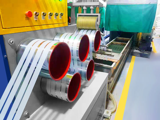 두배 디스크 실패와 전기 제어 플라스틱 PP PET 패킹 벨트 압출기 기계