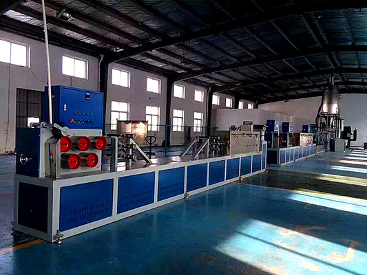 플라스틱 PP 스트랩 성형기 100 KW 폴리프로필렌 밴드 생산 라인