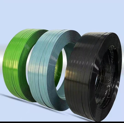 폴리에스터 PET 스트립 생산 라인 22mm 측정 펌프와 함께 완전 자동 고 전력