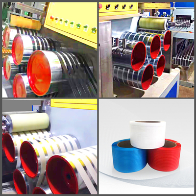 공장을 만드는 밴딩 압출기 PET 벨트 스트랩을 끈으로 묶는 120-480kg/H PP