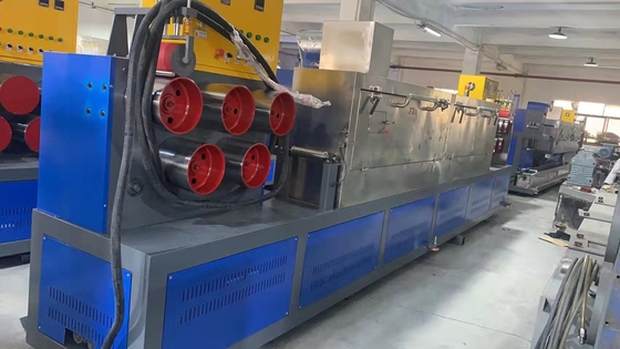 포장 기계 PP 스트랩 생산 라인 PP 스트랩 기계 PP 스트랩 장비 100-600KG / H 진압 용량