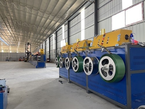 벽돌 kiln PET 스트래핑 밴드 기계 16mm 스트래핑 롤 제조 높은 효율성