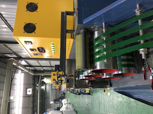 벽돌 kiln 애완 동물 스트랩 밴드 기계 16mm 스트랩 롤 제조 전기 16mm PET 스트랩 제조 기계