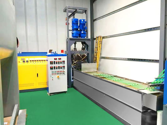 PLC 터치 스크린 PET 스트랩 압출 기계 180-220kgs/H 단일 스크류