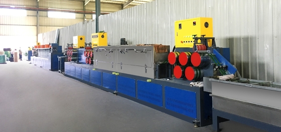 45KW PET 스트랩 제조 기계 포장 스트랩 벨트를 위한 수동/자동 윙