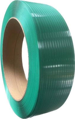옷용 PET 스트랩 롤 16mm 벽돌 포장 파란색 검은색 엠보스 플라스틱 포장 벨트 스트랩 200mm 406mm 디아 코어
