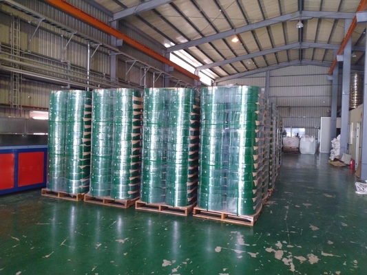 580-620KGS/H PET 스트랩 제작 기계 580-620KGS/H PLC 제어 PET 스트랩 추출