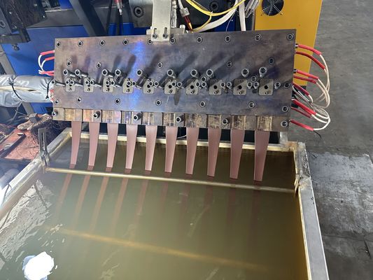 시멘스 모터 폴리프로필렌 스트랩 생산 기계 1 년 보증 프리미엄 PP 스트랩 제조 기계