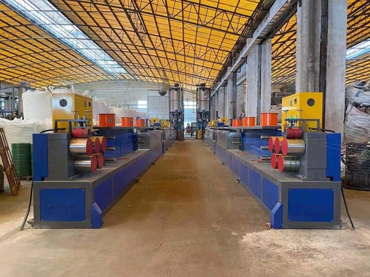 580-620KGS/H PET 스트랩 제작 기계 580-620KGS/H PLC 제어 PET 스트랩 추출