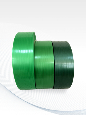 녹색 폴리에스터 포장띠 9-27mm 너비 0.5-1.27mm 두께
