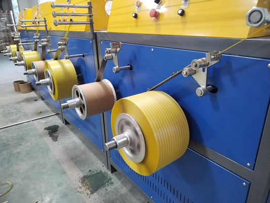 180-200kg/H PP 스트랩 밴드 추출 기계와 PLC 프로그램 컨트롤러 전기