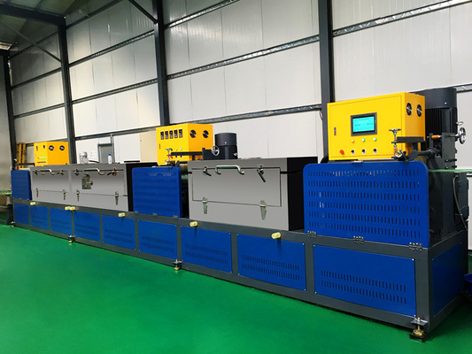 PLC 제어 280-300KG/24H로 고효율 PET 스트립 제조 기계