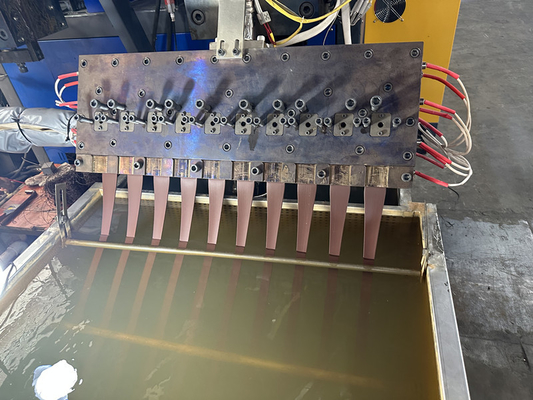 110mm 나사 직경 폴리프로필렌 스트랩 제조 기계 종이 코어 유형