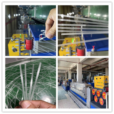 CE PP 스트랩 밴드 추출 라인 5-19mm 너비와 0.4-1.2mm 두께