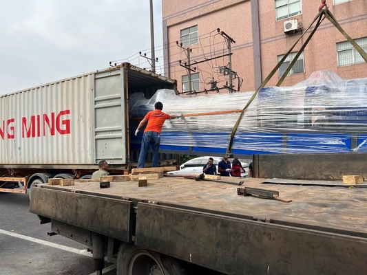 고성능 100KW PP 스트랩 제조 기계 1-4 스트랩 생산 라인