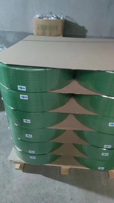 PET 플라스틱 철강 벨트, 당겨력 150-1000KG, PET 포장 벨트, 내구성, 강한 당겨력, 무게: 20KG/ 롤