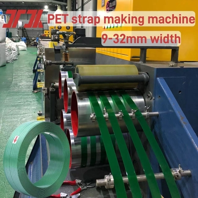 0.4-1.2mm 두께 PET 스트랩 제조 기계 300-350kg/h 생산 용량