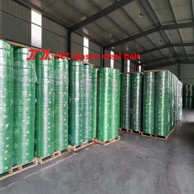 고온 및 자외선 저항성 PET 포장 테이프 9-32mm 너비 팽창력 200-1500KG