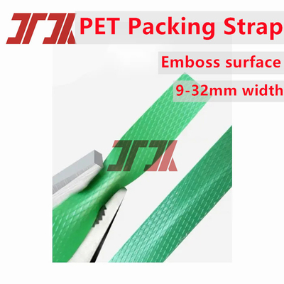 300-350kg/H 용량 PET 제조 제조 기계 100 스크루 3 스트랩 출력 폼 9-32mm 너비