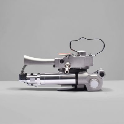 팔레트 대형 카튼 목재를위한 Buckle 무료 휴대용 Pneumatic PET PP 스트랩링 머신