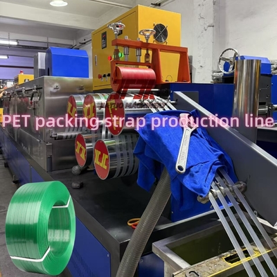 120KW 자동 PET 스트랩 생산 라인 (산업용, 3.5m2 필터 포함)