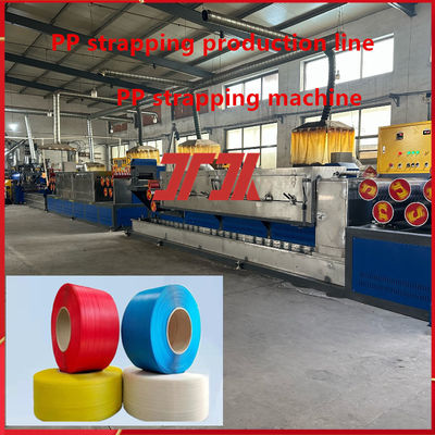 100% Polypropylene PP Strap Manufacturing Machine Single/Twin Screw PP/PET Strap Production Line