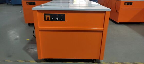 5-19mm 사용 가능한 PP 플라스틱 포장 스트랩을위한 반 자동 높은 테이블 스트랩 기계