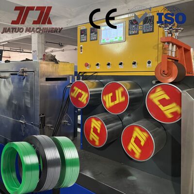 100kW 파워 PET 포장 스트랩 익스트루더 폴리에스터 스트랩 제조 기계 100CC 녹기 펌프