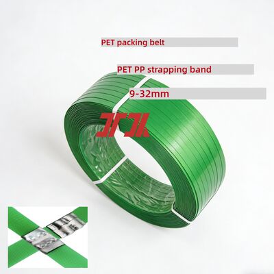 9-32mm PET 플라스틱 강철 벨트 PP PET 포장 스트랩, 100% 재활용 PET 소재로 제작