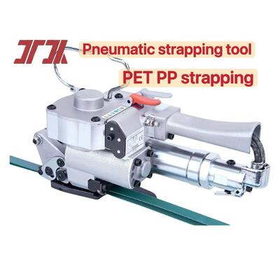 고속 공압 스트래핑 기계 자동 PP PET 스트래핑 기계 핫멜트 접착용