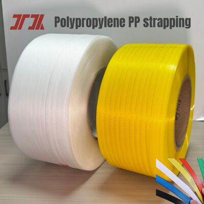신소재 PP 포장 벨트 5~19mm 자동 스트랩링 기계용 PP 포장 벨트
