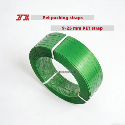 고속 PET 포장 벨트 16mm PET 플라스틱 철강 벨트 300-1500KG 당기