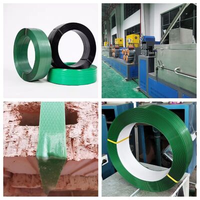 9-32mm 폭 범위 PET 스트랩 제조 기계 자동 윙링 기계와 225-250kg / H 생산 용량