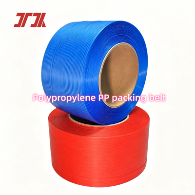 5-19mm Width PP Strapping with 50-200KG Pull Strength and Customizable Colors for Light Cargo Packing