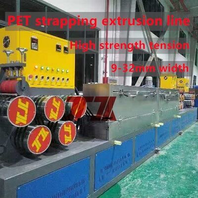 9-32mm PET 스트랩 추출 기계, 재활용 된 PET 병 플래크와 완전 자동 PLC 제어