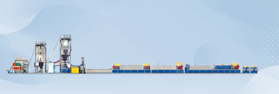 200 kw PET 스트래핑 명부 제조기