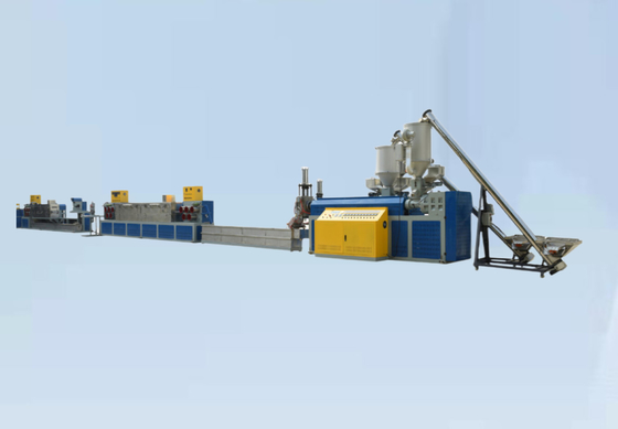 기계 PP PET 스트랩 제작을 만드는 PLC 150 kg/H 패킹 벨트