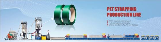 100% 재활용된 병은 자재 스트랩 텐션 150-850kg 420-600kgs/H 생산력을 얇은 조각으로 벗겨집니다