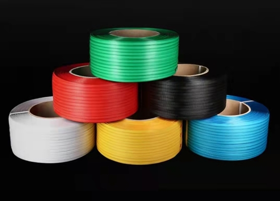 공장 소매 9-25mm PET 플라스틱 스트랩 PET 플라스틱 강철 스트랩 철 스트랩 공기 스트랩 기계에 적용