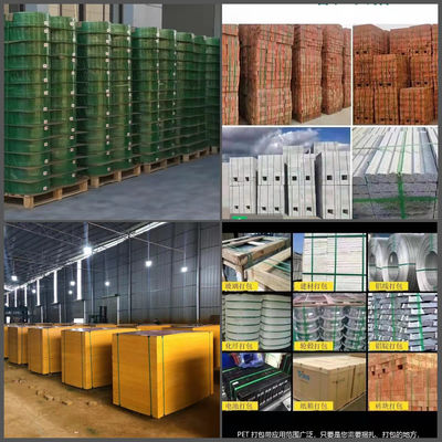 자동 PET 플라스틱 스트랩 제조 기계 시멘스 모터 포장 재료에 대한 고 정밀성 PET 스트랩 진압 라인