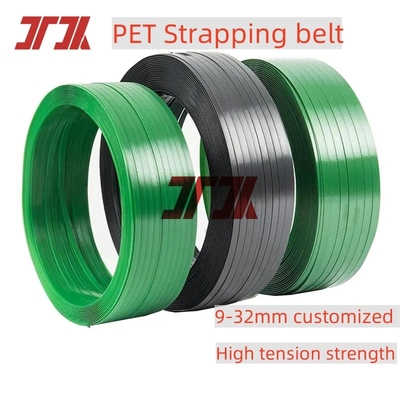 9-32mm 맞춤형 폴리에스터 PET 팔렛 포장 벨트