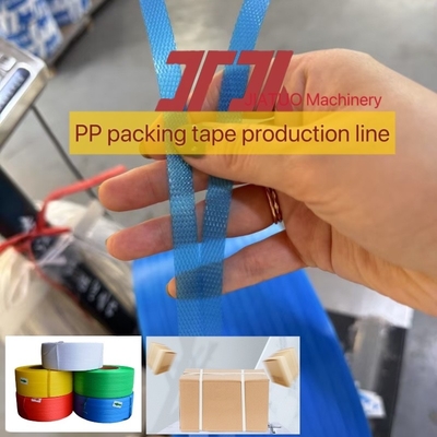 플라스틱 기계 PP 스트랩 테이프 생산 라인 PP 플라스틱 스트랩 장비 PP 스트랩 100% PP 폴리프로필렌 재활용 물질