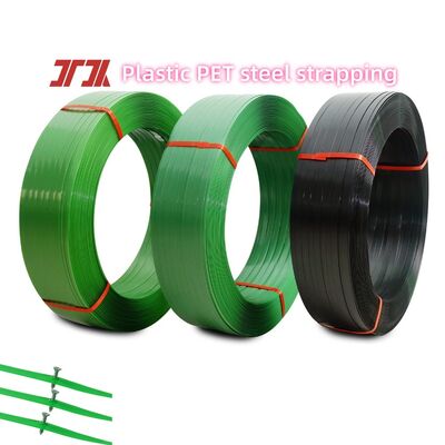 9-32mm 폴리에스터 PET 포장 스트랩, 고강도 350-1100kgf 강철 스트랩 대체