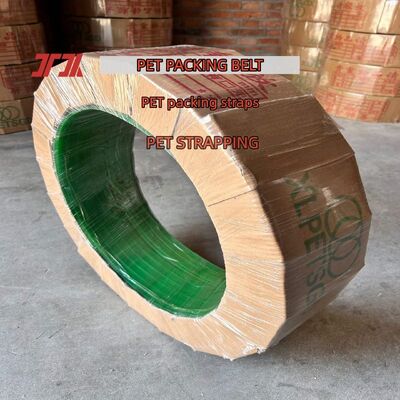 고속 PET 스트랩 벨트 12mm PET 스트랩 벨트 자동 스트랩 도구를 위한 PET 포장 벨트
