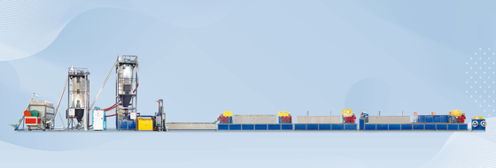 200 kw PET 스트래핑 명부 제조기