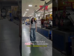 중국 제조업체의 PP 폴리프로필렌 벨트 제조 기계 더 긴 PP 스트랩 5-19mm