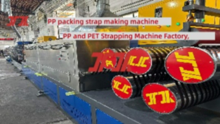 12mm PP 포장 벨트 생산 라인